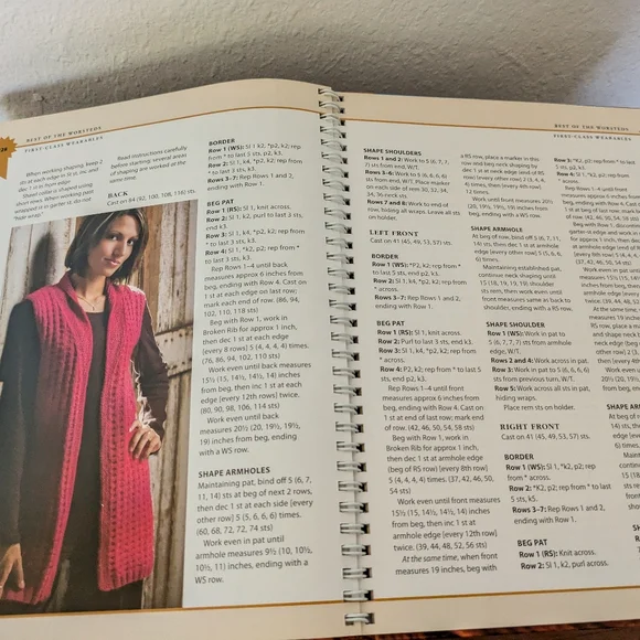 Best of the Worsteds Easy Knits For The Worsted Weight Yarns Bobbie Maetla 2008 - Picture 11 of 12